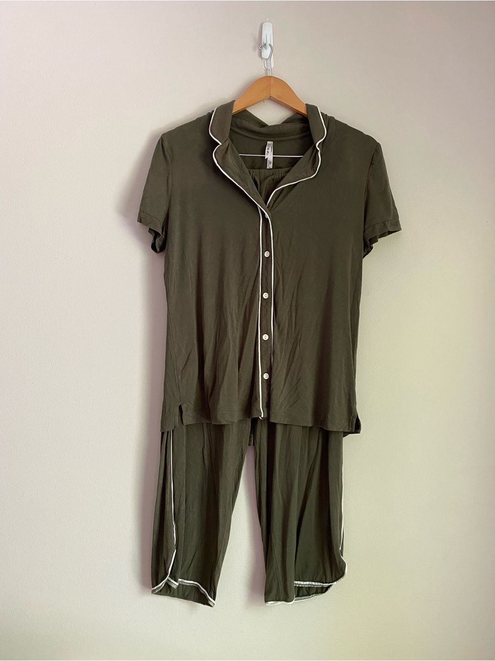 Soma cool nights green pajama set medium
